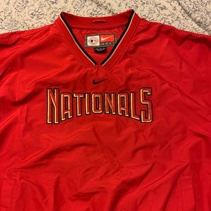 vintage Nike Washington nationals pullover